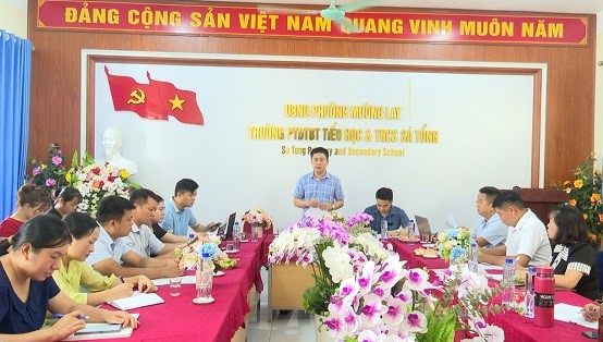 Mường Lay: Kiểm tra công tác chuẩn bị năm học mới